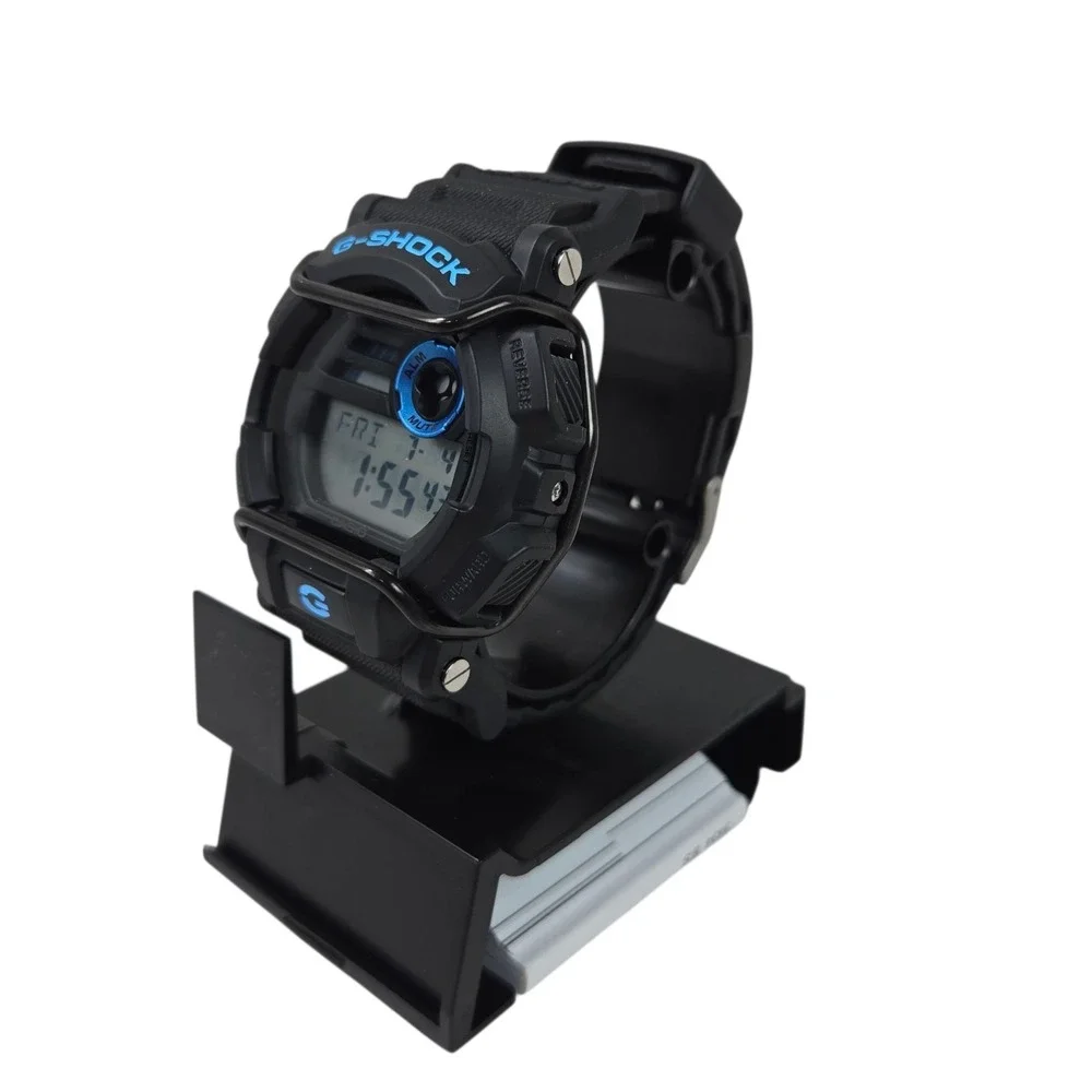 G-SHOCK Casio GD400-1B2 Black/Blue Digital Men's Wristwatch NEW w Manual